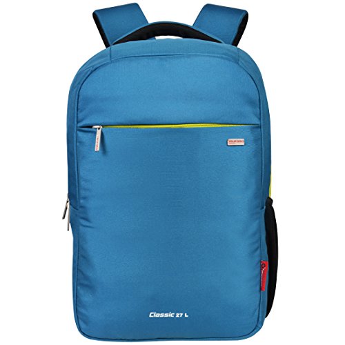 “Murano Classic 27 LTR Laptop Backpack for 15.6 inch Laptop and Polyester Water Resistance Backpack for Men and Women- Teal Green”.