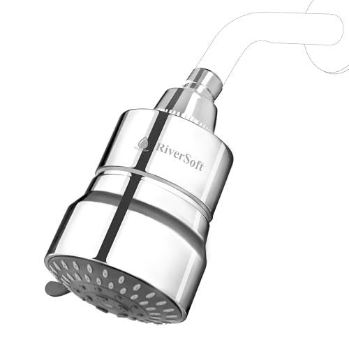 “RiverSoft DIVA-05 shower filter for hard water with 15 stages “.