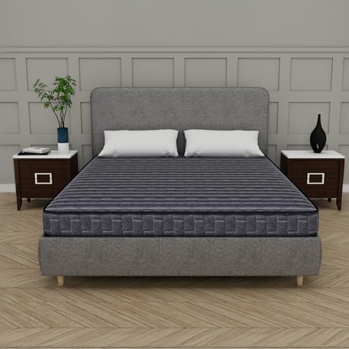 Centuary Mattresses Dr. Sleep+ Orthopaedic Extra Firm Foam Mattress,5-Inch King Size Bed Mattress,Spine Support,Rubberised Coir Mattress (75x72x5)