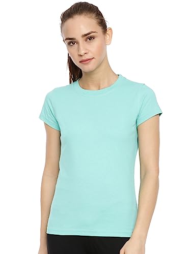 Macrowoman W-Series Round Neck Short Tee for Women|Cotton Blend|Pack of: 1