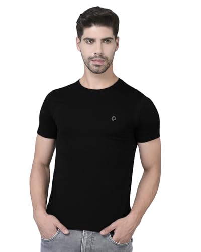 Discount offer on Dollar Super Combed Cotton Mens Solid T-Shirt