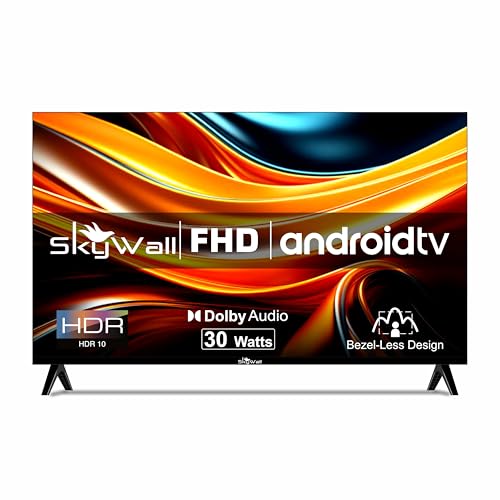 SKYWALL 109 cm (43 inches) Full HD LED Smart TV 43SW-VS (Black)