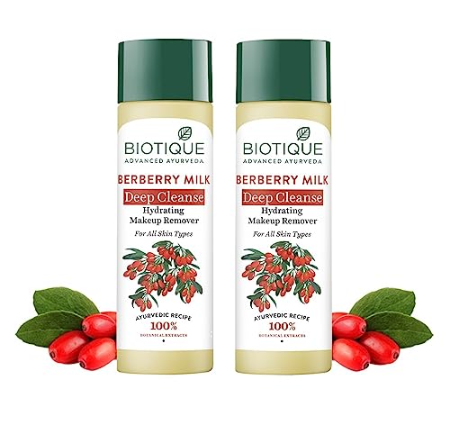 Biotique Bio Berberry Hydrating Cleanser For All Skin Types, 120Ml (Pack Of 2)