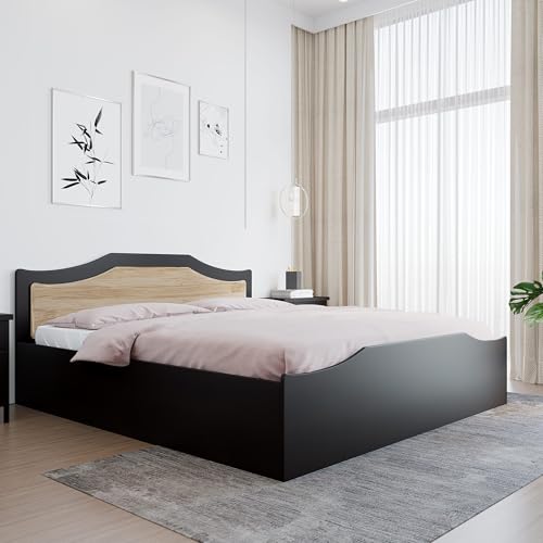 Nilkamal Willy King Bed with Box Storage | Engineered Wood