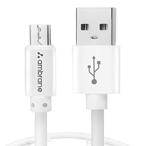 Ambrane 2.4A Fast Charging Output USB Cable with Micro to USB for Mobile