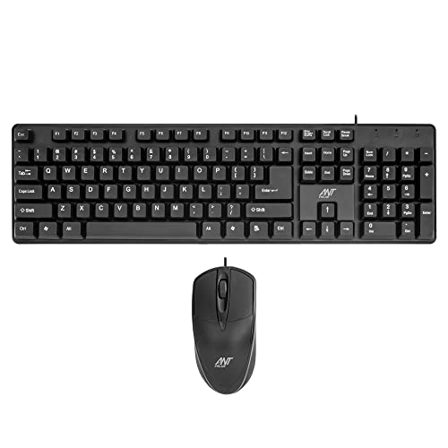 Ant Value FKBRI02 Wired Keyboard and Mouse Combo