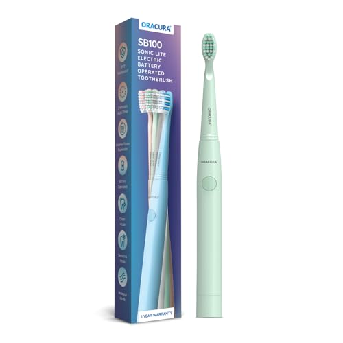 ORACURA® Sonic Lite Electric Battery Operated Toothbrush SB100