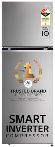LG 322 L 3 Star Frost-Free Smart Inverter Double Door Refrigerator (GL-S342SDSX