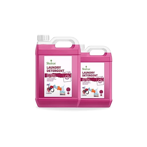 Shatras Eco-friendly Pink Lilly Liquid Detergent For all Types Of Clothes