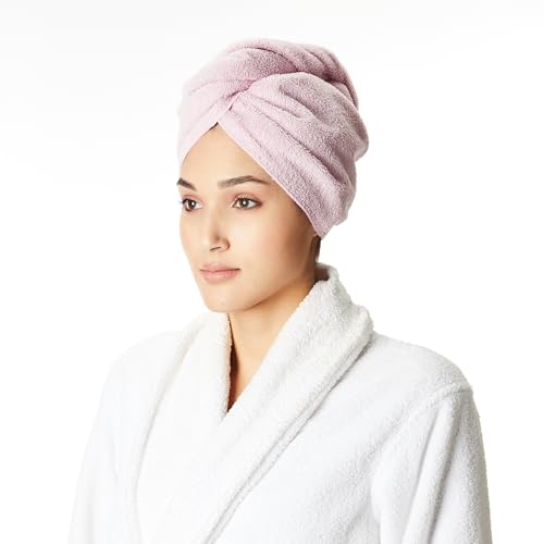 Amazon Brand – Solimo – Cotton Bath Headwrap
