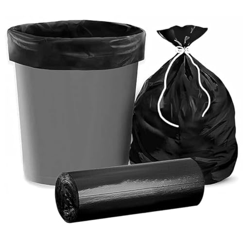 BENAVJI Garbage Bags Medium 90 Pcs I 30 Pcs x Pack of 3 Rolls
