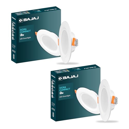 Bajaj Ivora Compact Downlight | 5W LED Downlight | for