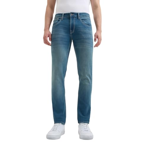 Pepe Jeans Men’s Slim Jeans (PM208935G223_MED Used_Blue