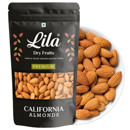 LILA DRY FRUITS California Almonds 200 Grams