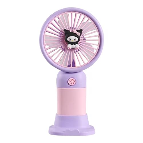 Endzone Portable Mini Fan - Rechargeable Hand Fan with Higher Speeds, 2000mAh Battery, Lightweight Design, Low Noise, and Easy Portability for Indoor and Outdoor Use (Colour May Vary) (Pro)