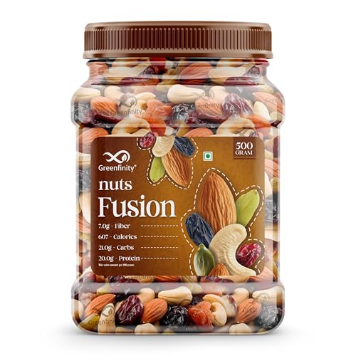 GreenFinity Mixed Dry Fruits Pack – 500g