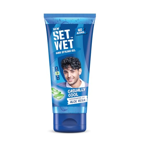 Set Wet Styling Hair Gel for Men – Casually Cool, 50gm |