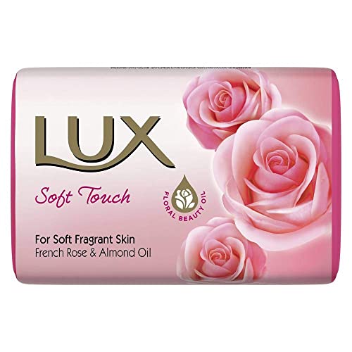 LUX Rose & Vitamin E Soap, Bathing Soap With Floral