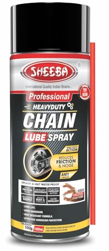 SHEEBA Bike Chain Lube Spray I Heavy Duty – High Friction