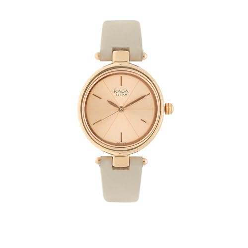 Titan Raga Viva analog Rose Gold Dial Women’s Watch