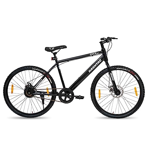 Geekay Hashtag 26T Single Speed Cycle with Dual disc