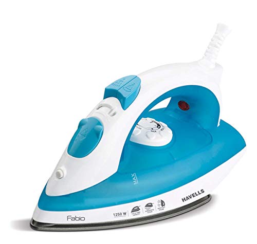 HAVELLS Fabio 1250 W Steam Iron with Teflon Coated Sole