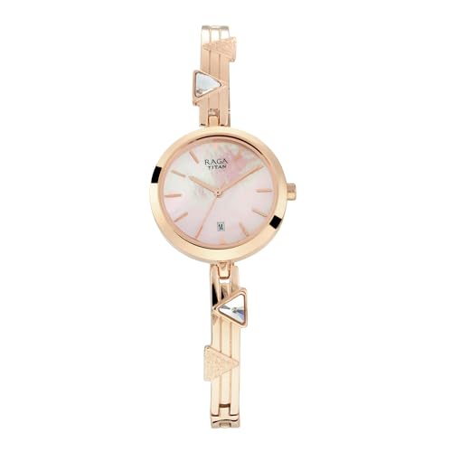 Titan Viva Analog Pink Dial Women's Watch
