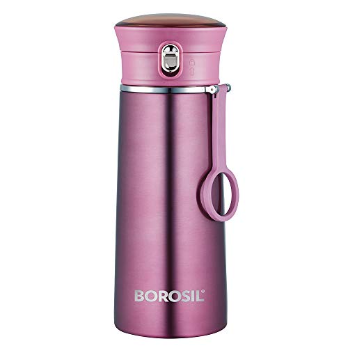 Borosil Travelease 420 ml Stainless Steel Water Bottle |