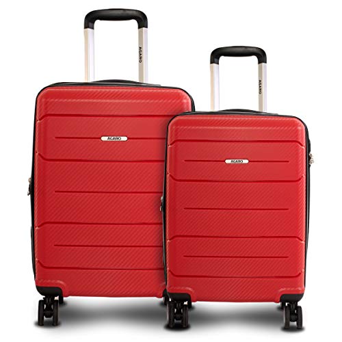 AGARO Venue Hard-Sided Polypropylene Check-in Luggage Set