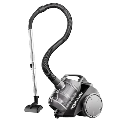 AmazonBasics Cylinder Bagless Vacuum Cleaner with Power