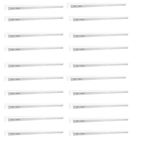 Philips Slimline Advance 25-Watt 2500-lumen Metal Batten