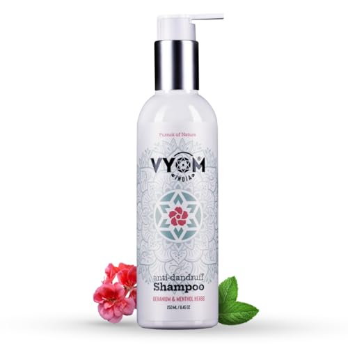 Vyom India Anti Dandruff Shampoo for Men & Women, 2 in 1