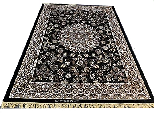 DORNIER RUGS Kashmiri, Traditional Silk Velvet Touch Carpet