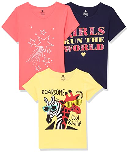 Cloth Theory Girl’s Animal Print Regular T-Shirt