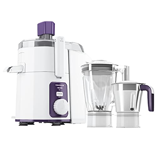 Havells Hexo 1000 watts 2 Jar Juicer Mixer Grinder with 2.5