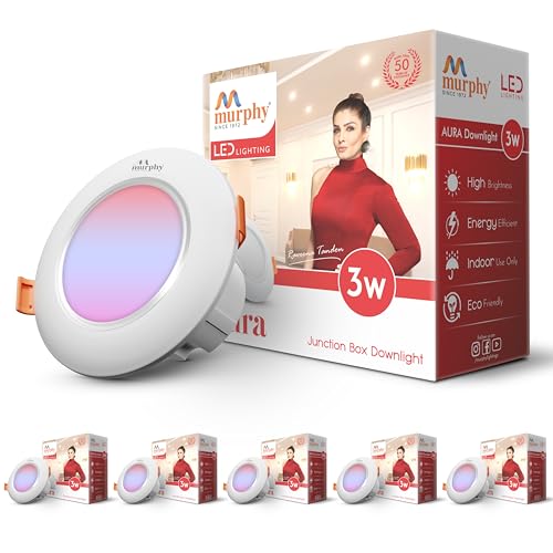 Murphy 3W Aura LED Deep Junction Box 3-in-1 Color Changing