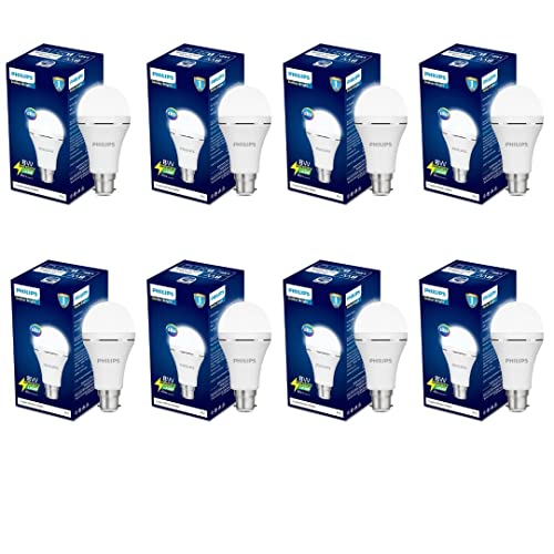 Philips 8W Emergency Bulb | Rechargeable Emergency Bulb for