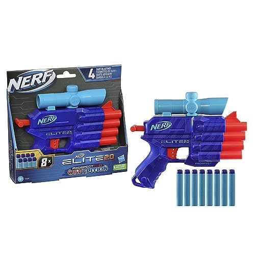 Nerf Elite 2.0 Prospect Qs-4 Blaster, Wild Edition Color
