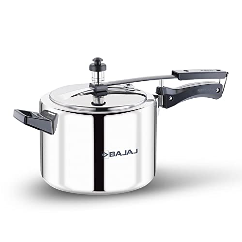 Bajaj New Shakti Ilpc 5 liter Aluminium Pressure Cooker,