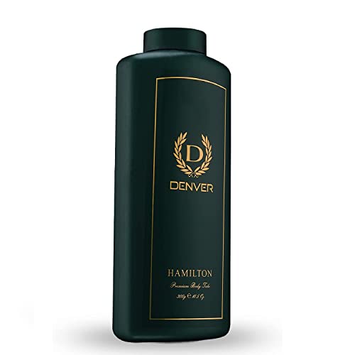 DENVER Hamilton Premium Body Talc- 300GM | Scented Talcum