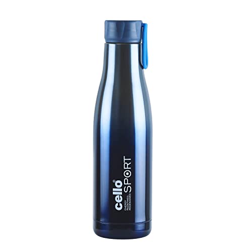 Cello Dazzle Insulated Flask | Hot and Cold Stainless Steel