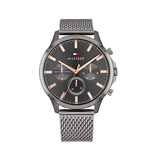 Tommy Hilfiger Grey Dial Quartz Analog Watch for
