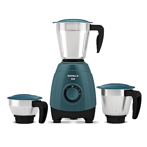 Havells ESO 750 Watts 3 Jar Mixer Grinder | Rust Resistant