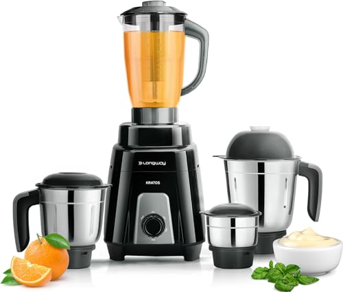 Longway Kratos 1000 Watt Juicer Mixer Grinder with