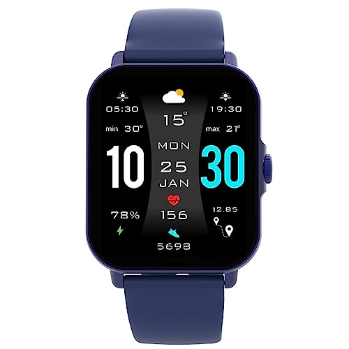 Maxima Fusion 1.96″ HD Display Smart Watch- Advanced