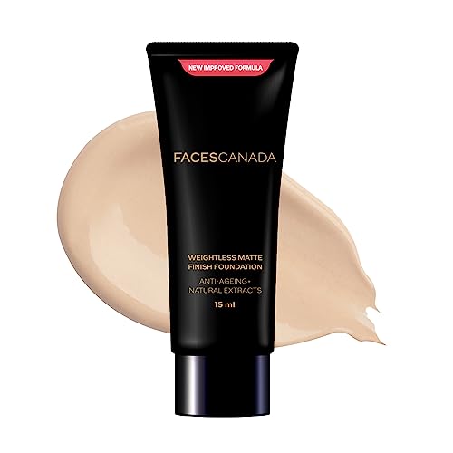 FACESCANADA Weightless Matte Finish Foundation - Medium