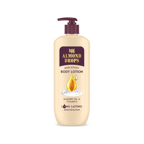 Bajaj Almond Drops Non-Sticky Body Lotion | Long Lasting