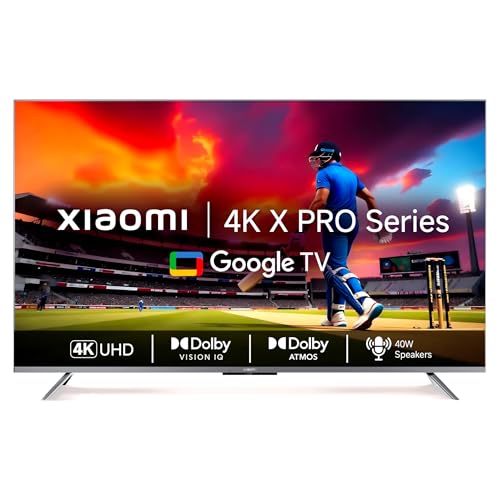Xiaomi 138 cm (55 inches) X Pro 4K Dolby Vision IQ Series