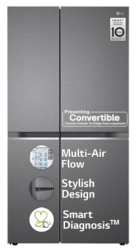 LG 650 L, 3 Star, Smart Inverter Compressor, Convertible,