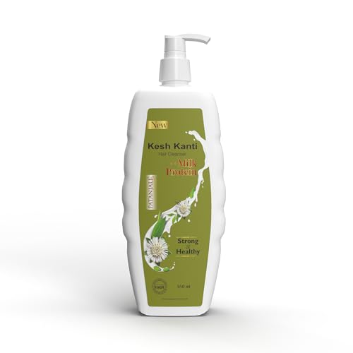 Patanjali Kesh Kanti Hair Cleanser Milk Protien Shampoo,